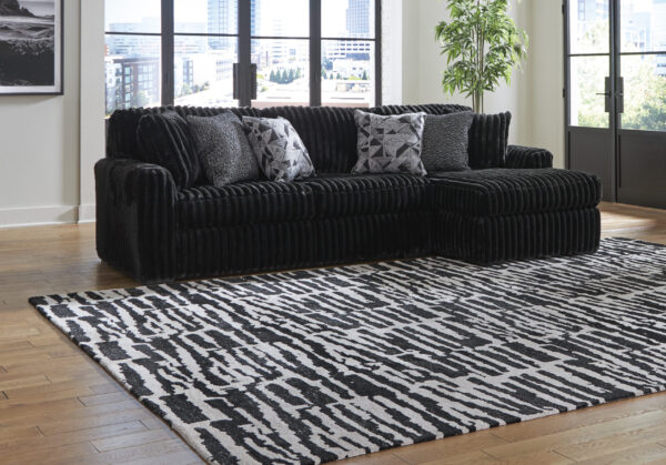 Midnight-Madness 2-Piece Sectional Sofa with Chaise