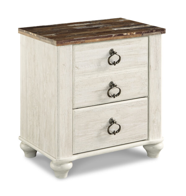 Willowton 2-Drawer Nightstand