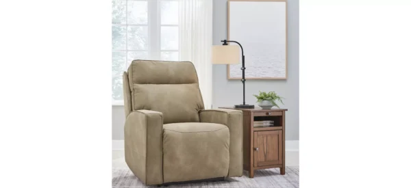 Durapella Sand Power Recliner
