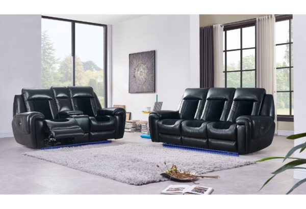 Blanche Power Sofa and Loveseat