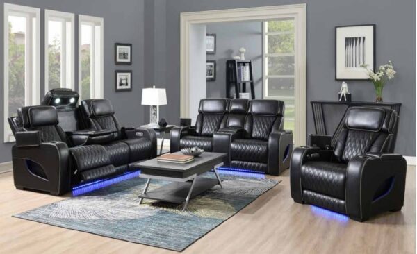 Daren Power Reclining Transformer Sofa & Loveseat